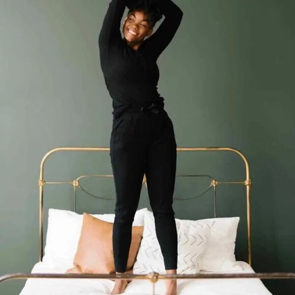 Zyia Active Black Don’t Wake Me Jogger Size M - Picture 1 of 5